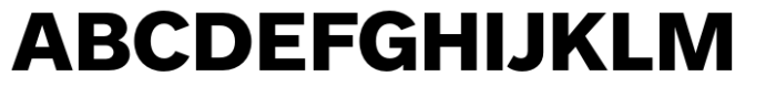 A Grotesk Bold Font UPPERCASE