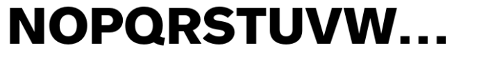 A Grotesk Bold Font UPPERCASE