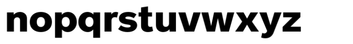 A Grotesk Bold Font LOWERCASE