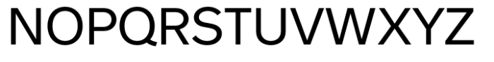 A Grotesk Regular Font UPPERCASE
