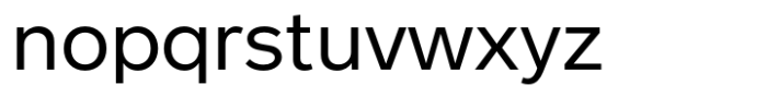 A Grotesk Regular Font LOWERCASE