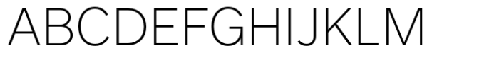 A Grotesk Thin Font UPPERCASE