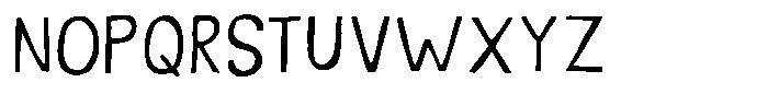 A fool like me Inside Font LOWERCASE