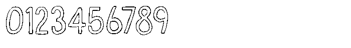 A fool like me Outline Font OTHER CHARS