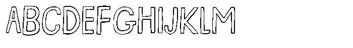 A fool like me Outline FONT