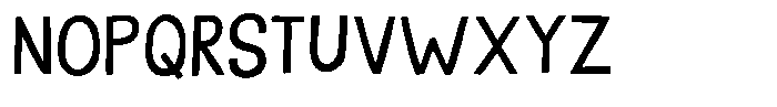 A fool like me Regular Font LOWERCASE