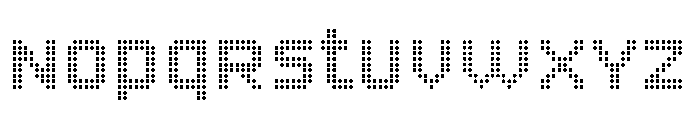 A Poudre Four Webfont Regular Font UPPERCASE
