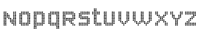 A Poudre Six Webfont Regular Font UPPERCASE