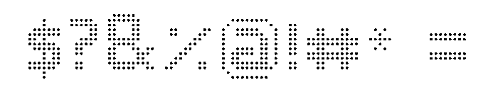 A Poudre Three Webfont Regular Font OTHER CHARS