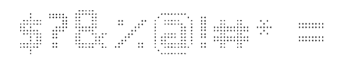 A Poudre Zero Webfont Regular Font OTHER CHARS