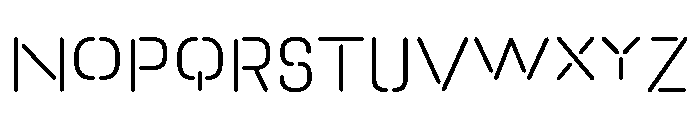 A.ABFLineaire Book Font UPPERCASE