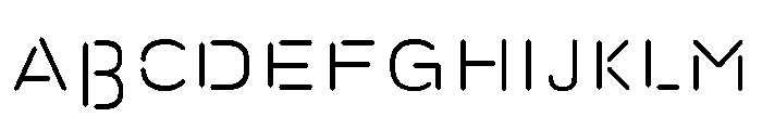 A.ABFLineaire Light FONT