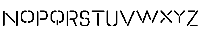 A.ABFLineaire Font UPPERCASE