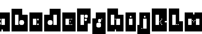 A.ABFSilhouette Font UPPERCASE