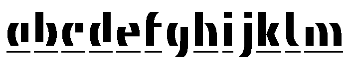 A.Aleph Font UPPERCASE
