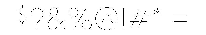A.Coupe 2 Font OTHER CHARS