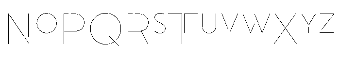 A.Coupe 2 Font LOWERCASE