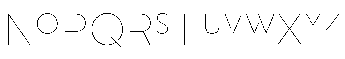 A.Coupe 3 Font LOWERCASE