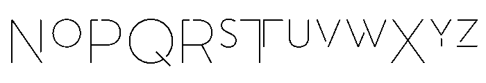 A.Coupe 4 Font LOWERCASE