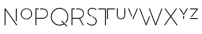 A.Coupe 5 Font UPPERCASE
