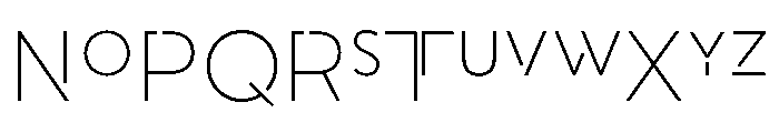 A.Coupe 5 Font LOWERCASE