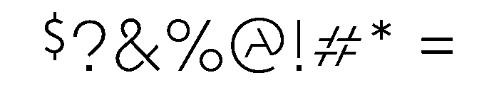 A.Coupe 6 Font OTHER CHARS