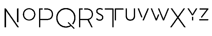 A.Coupe 6 Font LOWERCASE