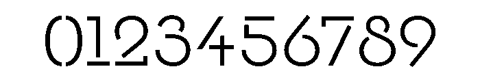 A.Coupe 7 Font OTHER CHARS