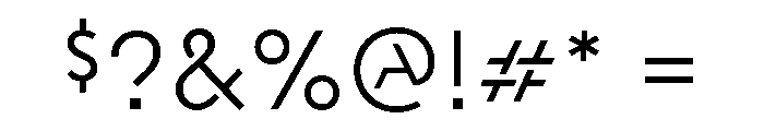 A.Coupe 7 Font OTHER CHARS