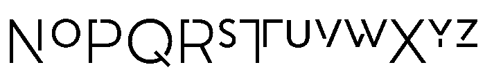 A.Coupe 7 Font LOWERCASE
