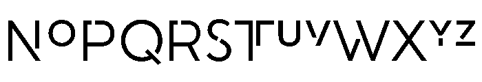 A.Coupe 8 Font UPPERCASE