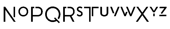 A.Coupe 8 Font LOWERCASE
