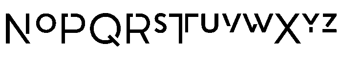 A.Coupe 9 Font LOWERCASE