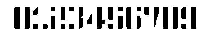 A.Ndebele Half Font OTHER CHARS