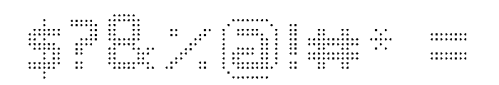 A.Poudre One Font OTHER CHARS