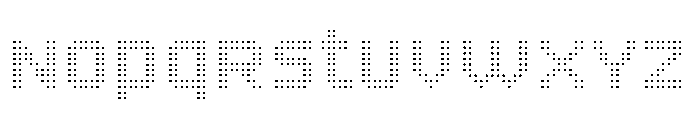 A.Poudre One Font UPPERCASE