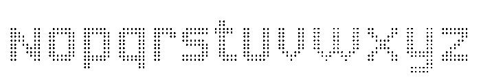 A.Poudre One Font LOWERCASE