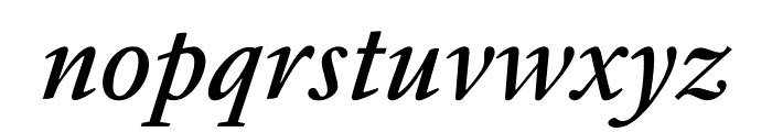 A2 Mazarin Italic Font LOWERCASE