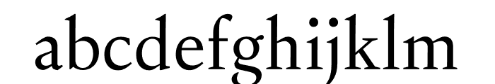 A2 Mazarin Light Font LOWERCASE