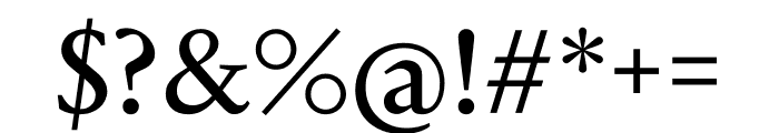 A2 Mazarin Regular Font OTHER CHARS