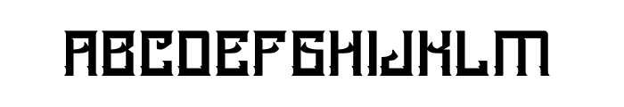 A25-KAMADJAJA Font UPPERCASE