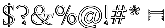 A850-Deco-Regular Font OTHER CHARS