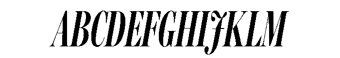 Aabak Semibold Italic Font UPPERCASE
