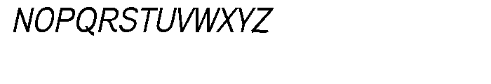 Aaux Next Medium Italic Font UPPERCASE