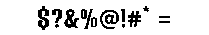 AAKSARAAN COMBRO Font OTHER CHARS