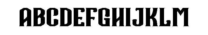 AAKSARAAN COMBRO Font UPPERCASE