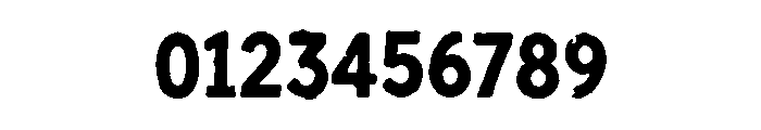 AAKSARAAN INKBRUTE Font OTHER CHARS