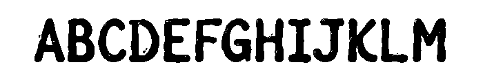 AAKSARAAN INKTRACE Font UPPERCASE