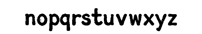 AAKSARAAN INKTRACE Font LOWERCASE