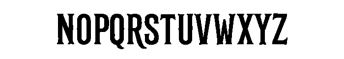 AAKSARAAN IRONVALE Font UPPERCASE